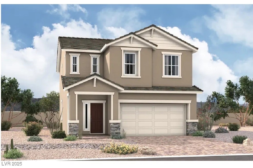 Birch Plan - Elevation B ~ Rendering ~