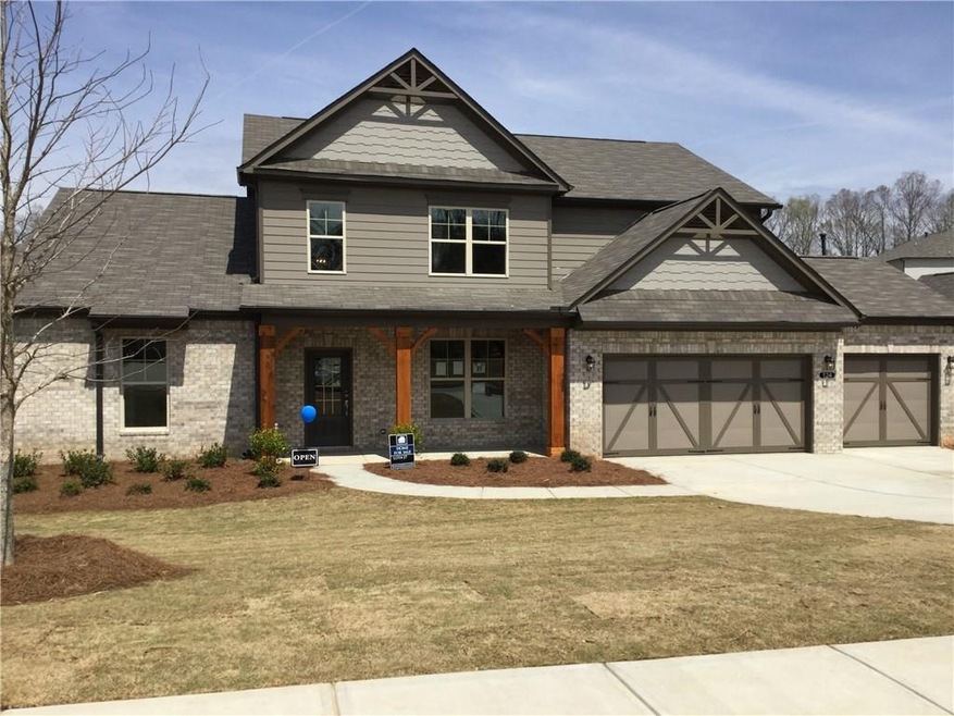 KM Homes gated swim/tennis community in Canton.  M