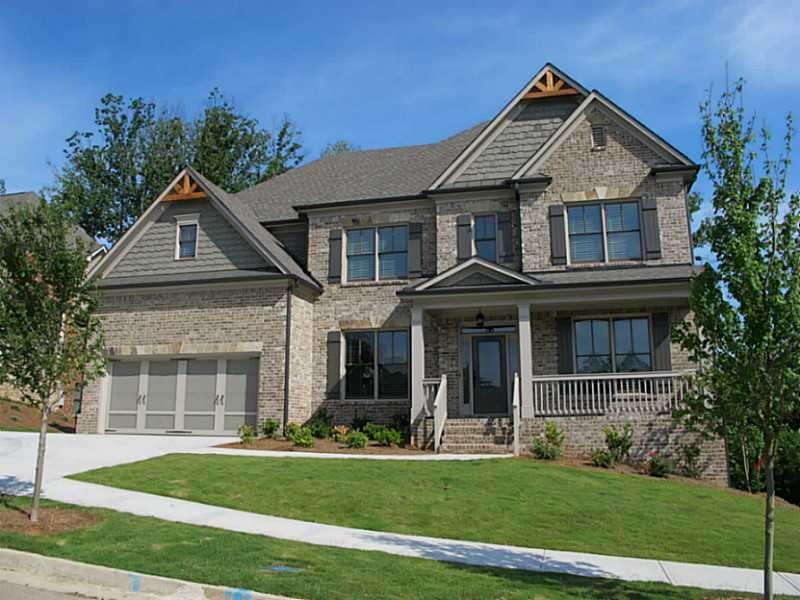 Exterior Front. Stock example photo.  Actual home under construction.  New photos will be posted as home is buil