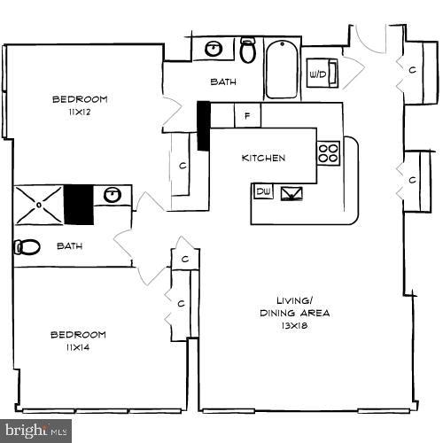 2200 Benjamin Franklin Pkwy unit 2B-S0412, Philadelphia, PA 19130 - photo 1