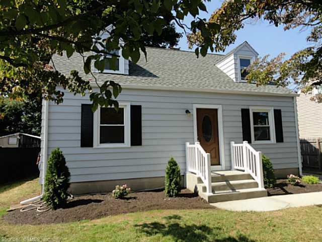 Exterior Front. Remodeled cape ready to just move 