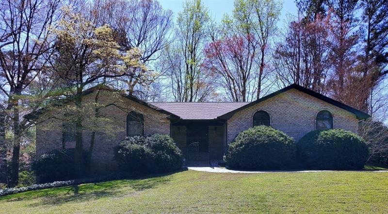 Front view from Hampton Hall Drive