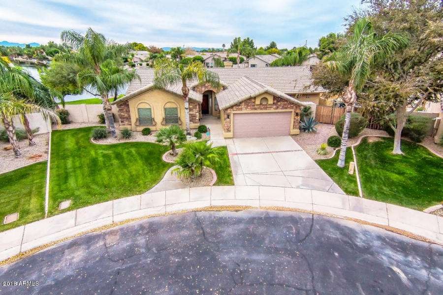 Aerial of Front of home