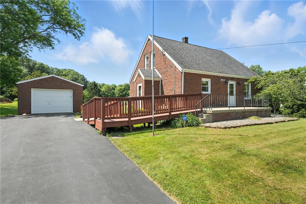 Charming cape code on 1 acre of land.  This well m