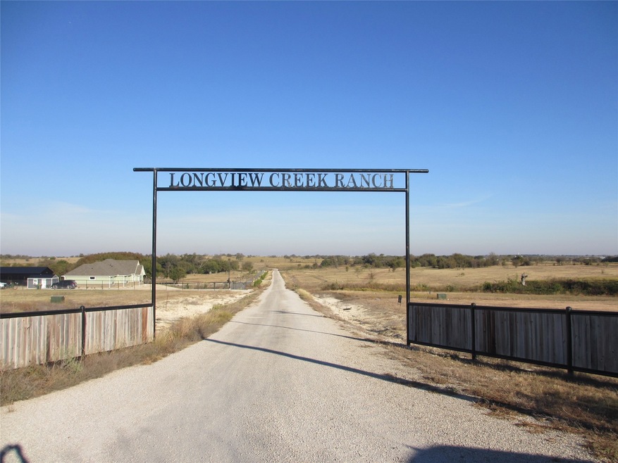 Entry to the Longview Creek Ranch subdivision