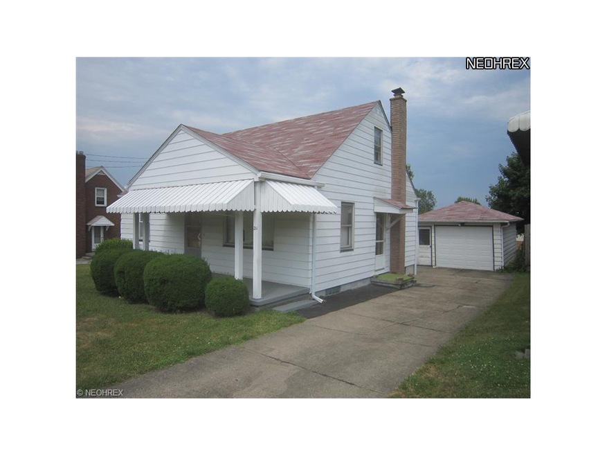 View of 3 bedroom house with full basement, newer 