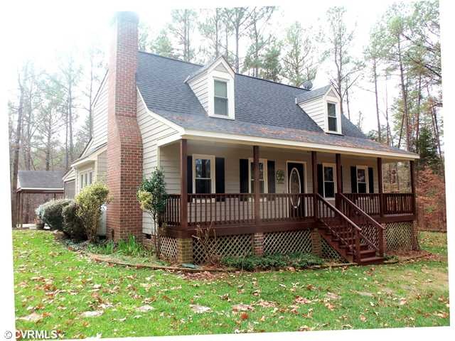 Exterior Front - Private wooded lot