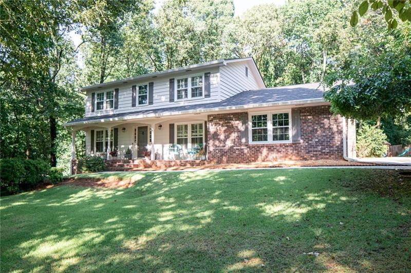 Welcome to this beautiful home in a private setting atop the hill, flat at the top.  Watch the sunset skies from the front porch.