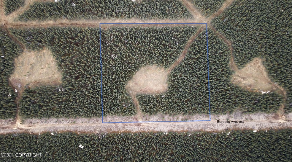 Lot 12 Overhead with property lines