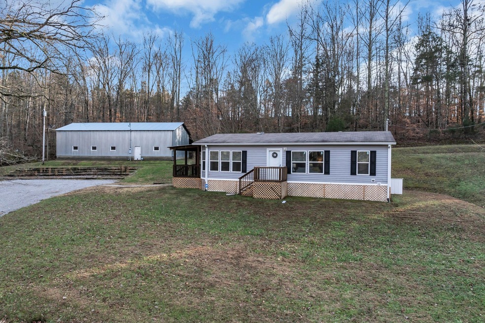 Well maintained home with side covered porch.