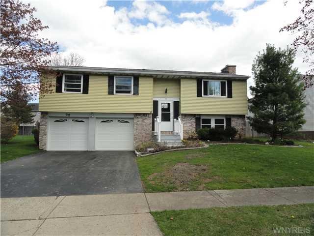 Exterior Front. VERY NICELY UPDATED...GARGE DOORS.