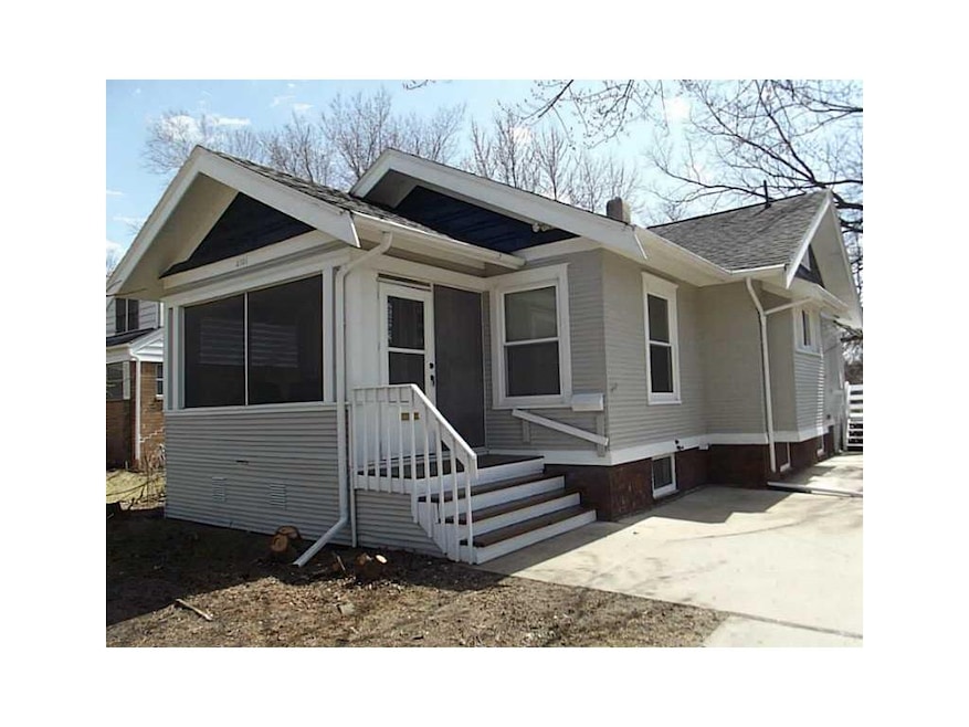 Front Exterior. New exterior paint.