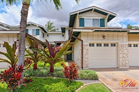 Exterior of Actual Unit with Nice Landscaping