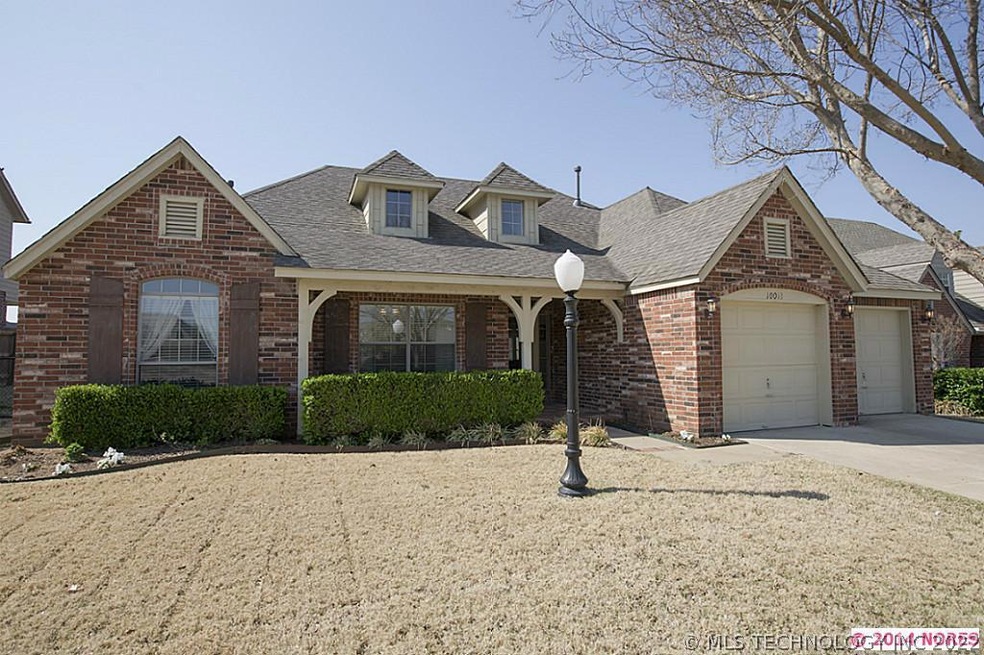 One-level Country French home backing to Fairway #