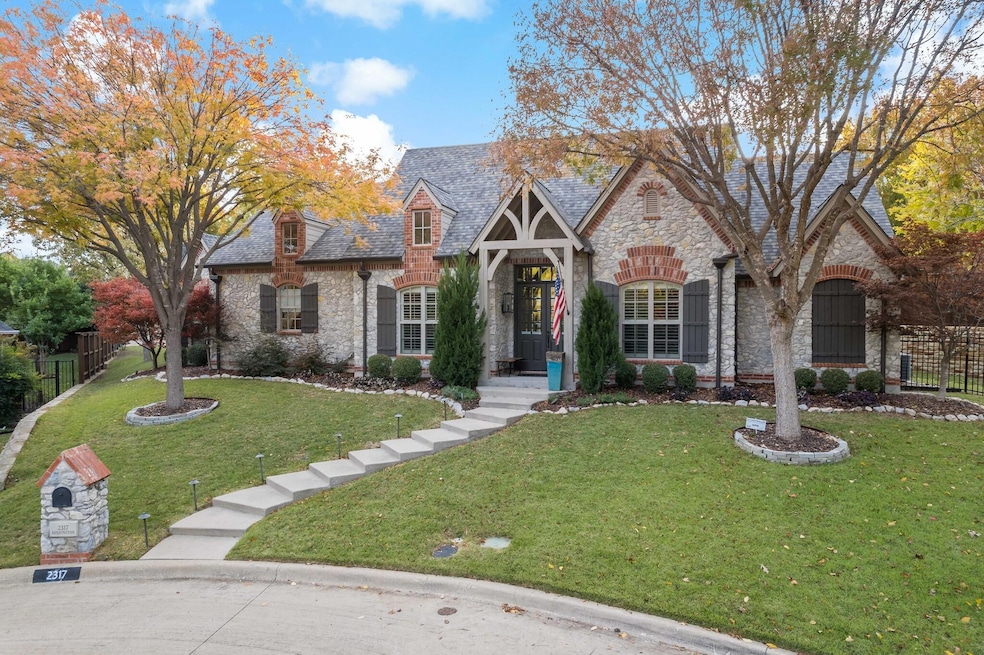 Exceptional  1 Story Luxury Tudor Style Home with 