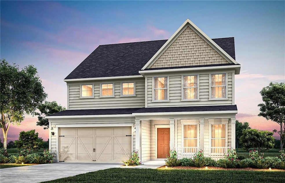 Artist rendering of home