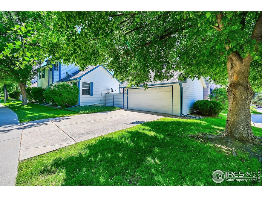 Corner lot with mature trees!