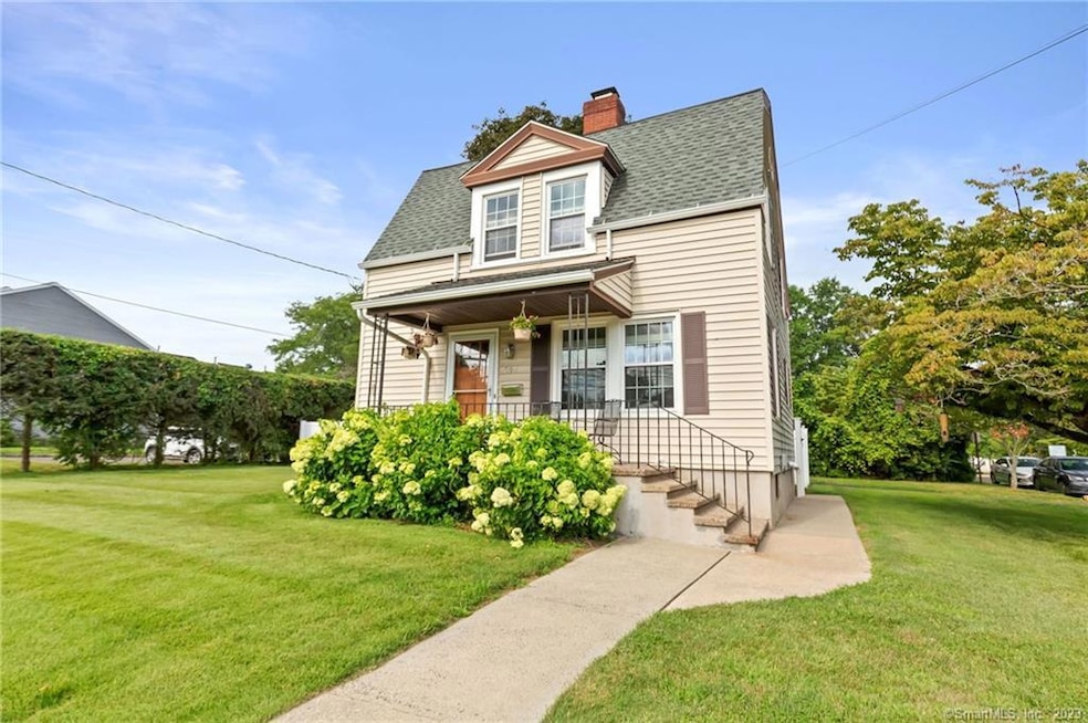 Corner lot with separate garage on the side stree