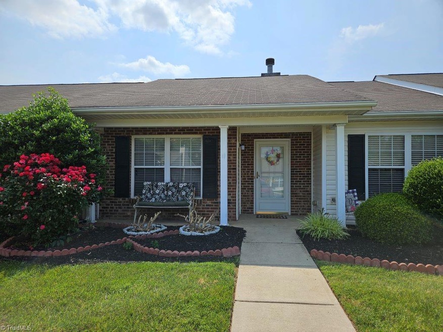 Ranch townhome with 2 bedrooms, 2 baths and low HOA dues of $95 monthly