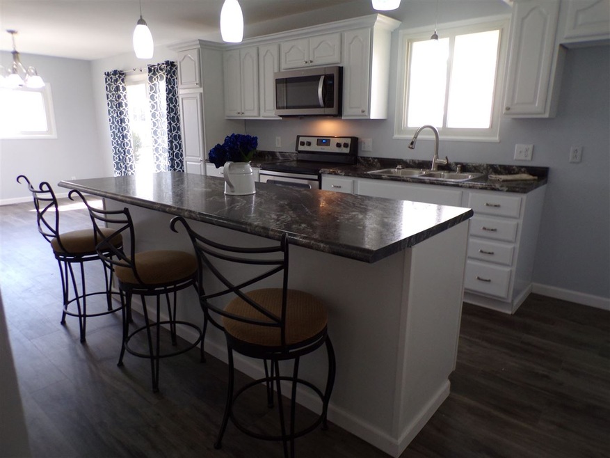 island with built in dishwasher