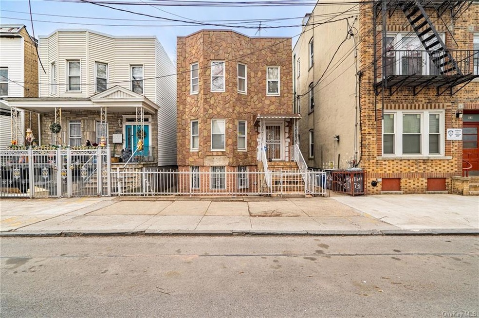 Fully detached three family provides privacy.