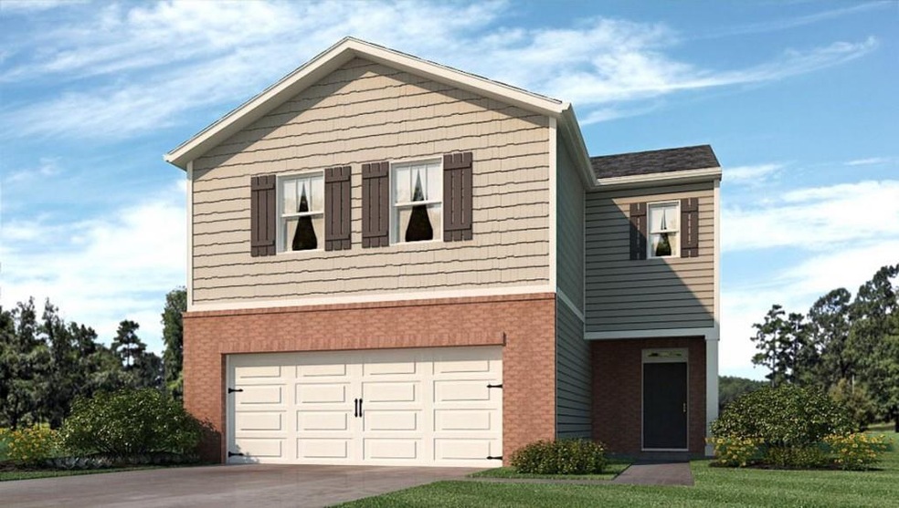 Color Rendering of Plan & Elevation