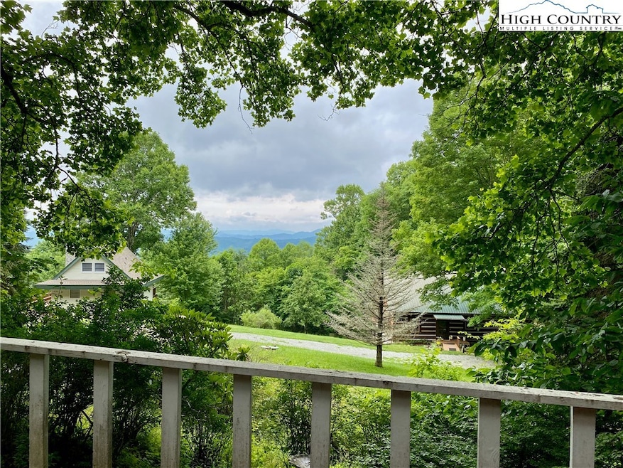 View from deck