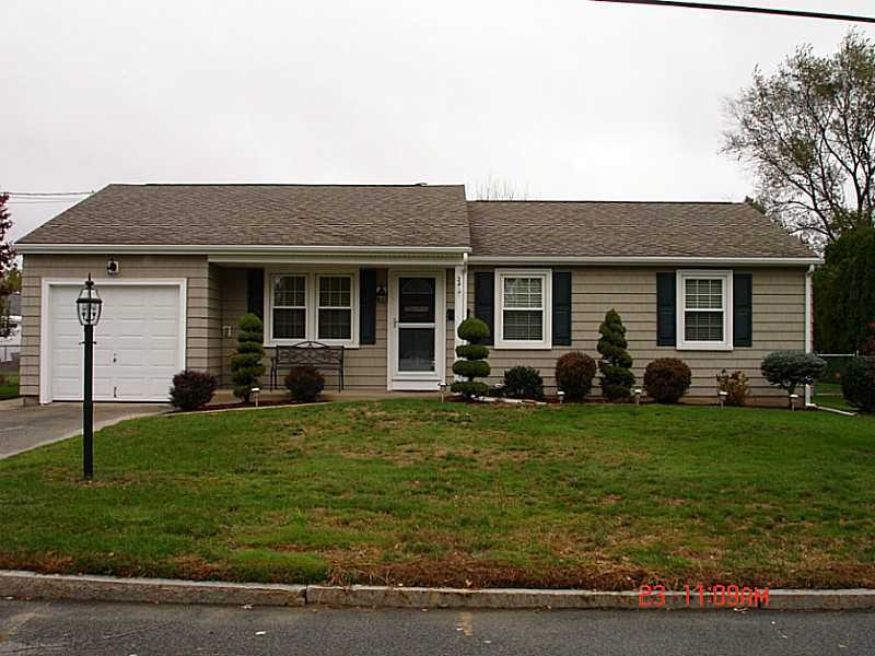 Exterior Front. One owner house built in 1971 has