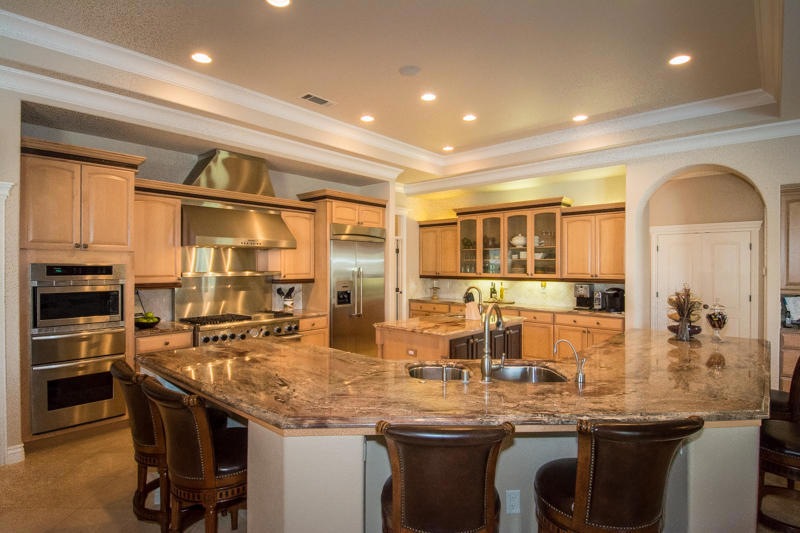 Award Winning Gourmet Granite Kitchen