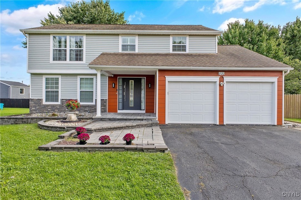 Beautiful home with two car attached garage