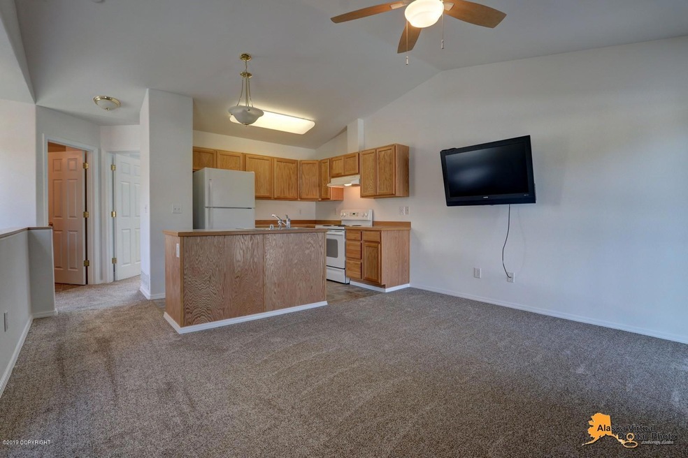 Open living w/ vaulted ceilings!