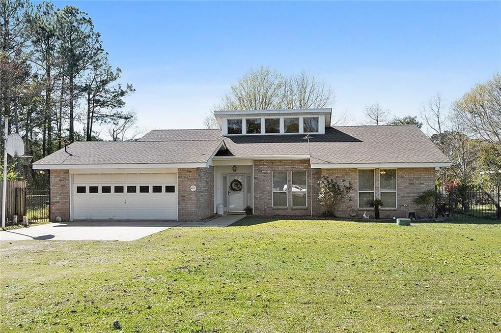 Front view of house