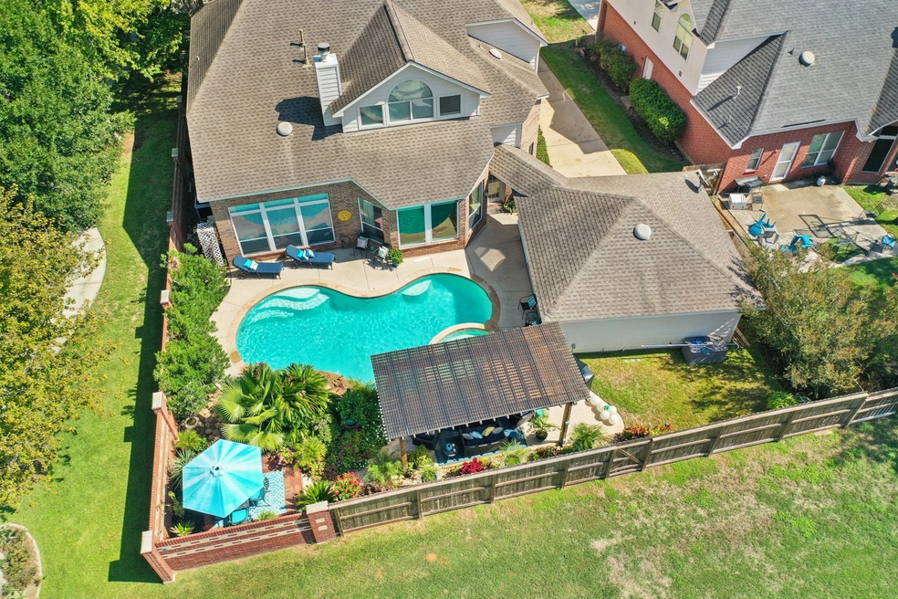 Welcome home to your own private oasis! This stunning home checks all of the boxes. You will enjoy endless nights in your backyard with a sparkling pool, pergola, and no back neighbors!