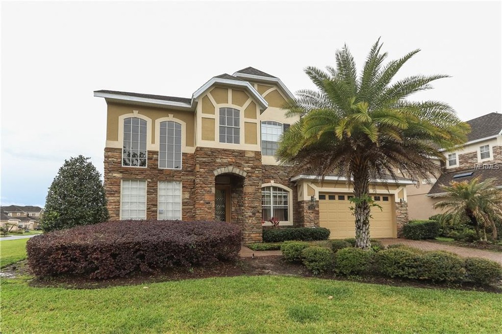 Stunning two story with stone exterior on oversize
