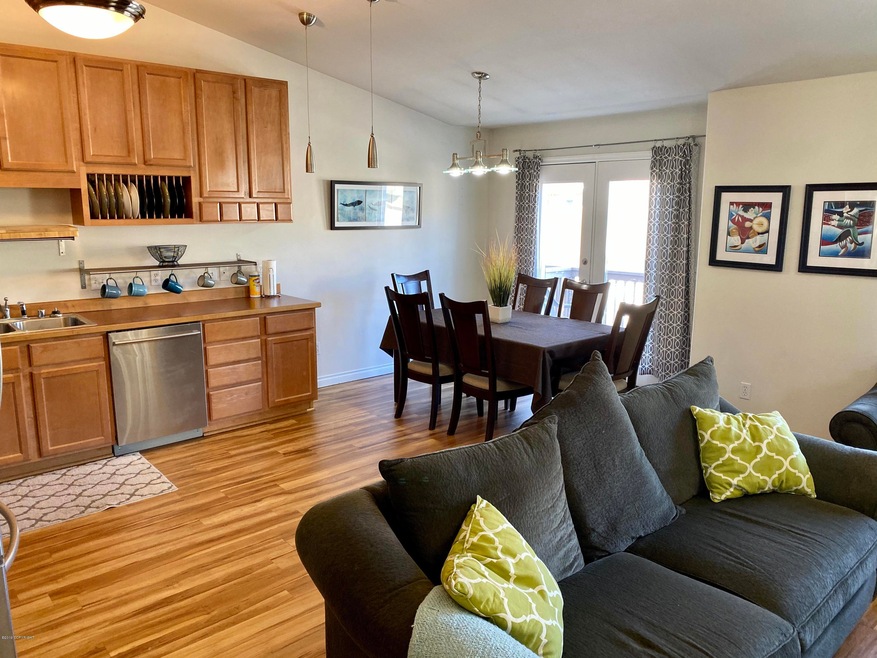 Kitchen/Dining/Living