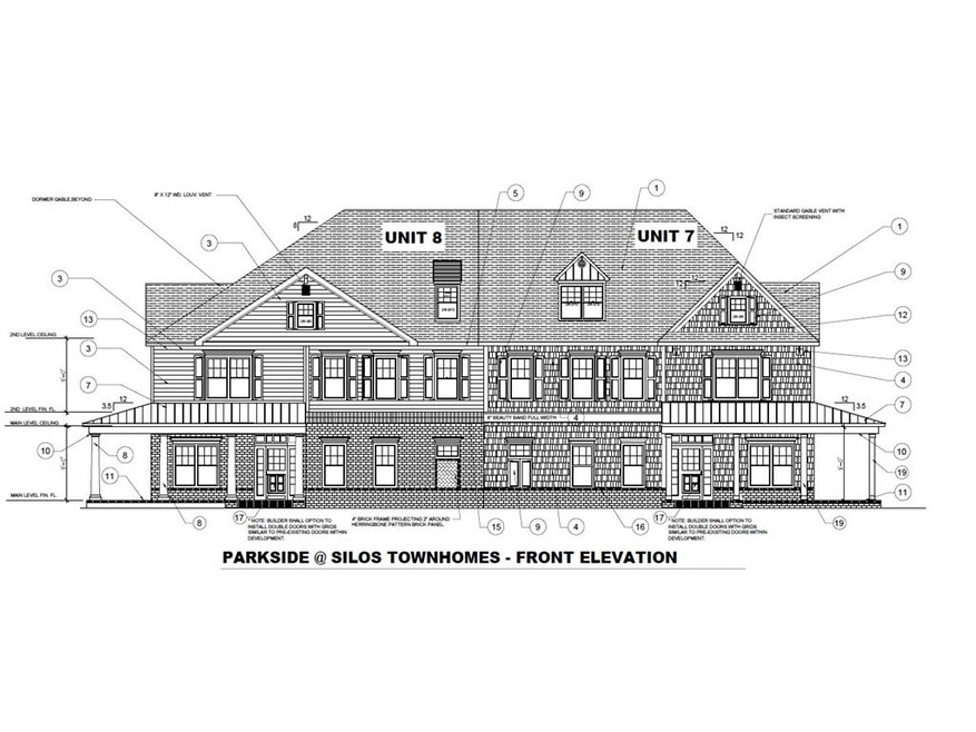 Front Elevation of 2020 Parkside Court - Unit 8