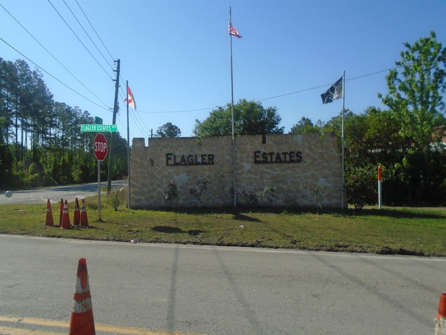Flagler Estates Blvd go west to W Deep Creek Blvd