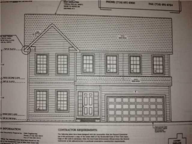 Exterior Front. Come build with us. Eugene R.Piotr