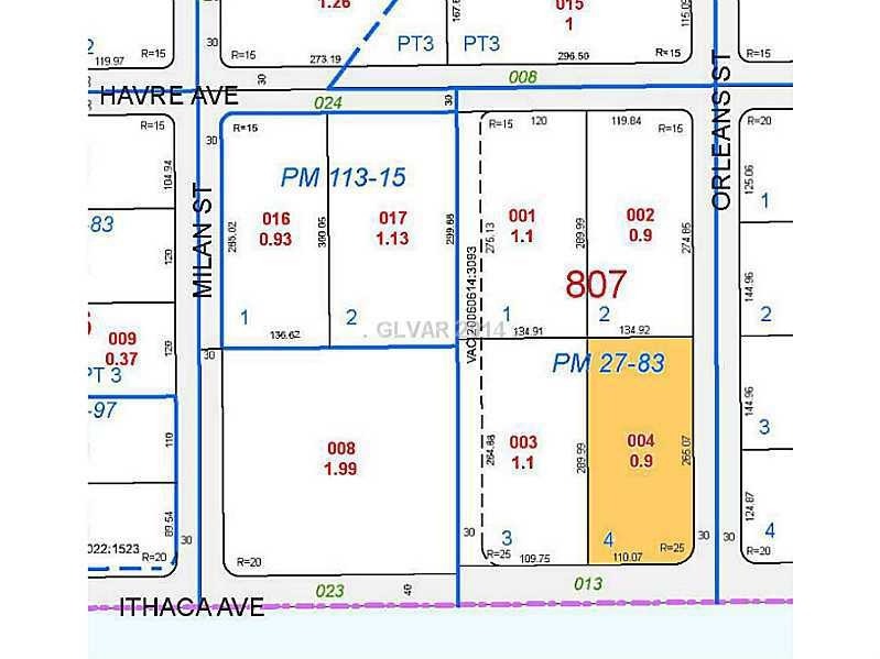 Property Photo. Northwest corner Ithaca and Orleans