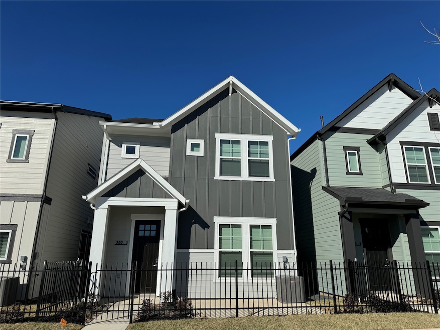 Craftsman-style homes with gated, private front pa