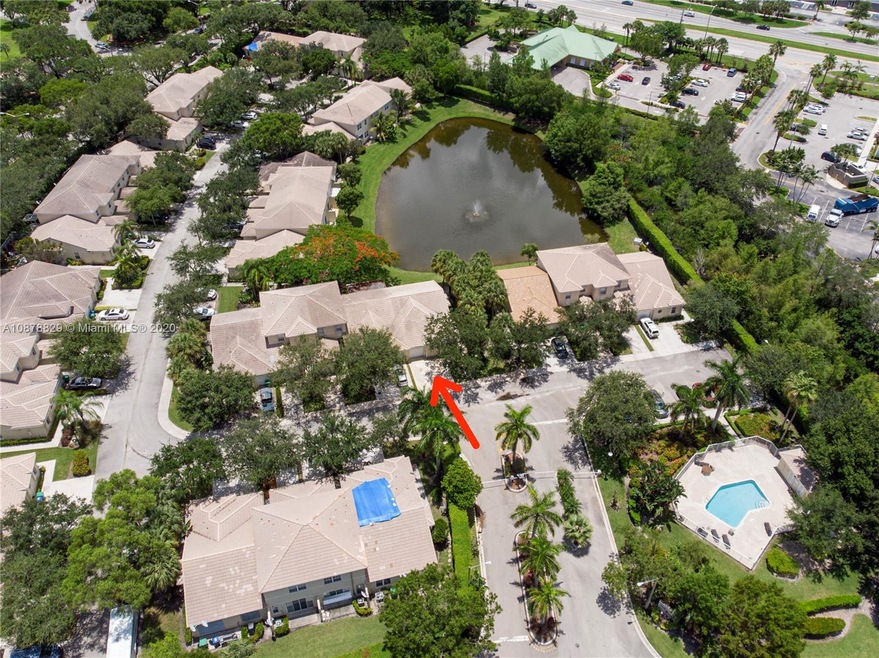 Just foot-steps away from the pool.