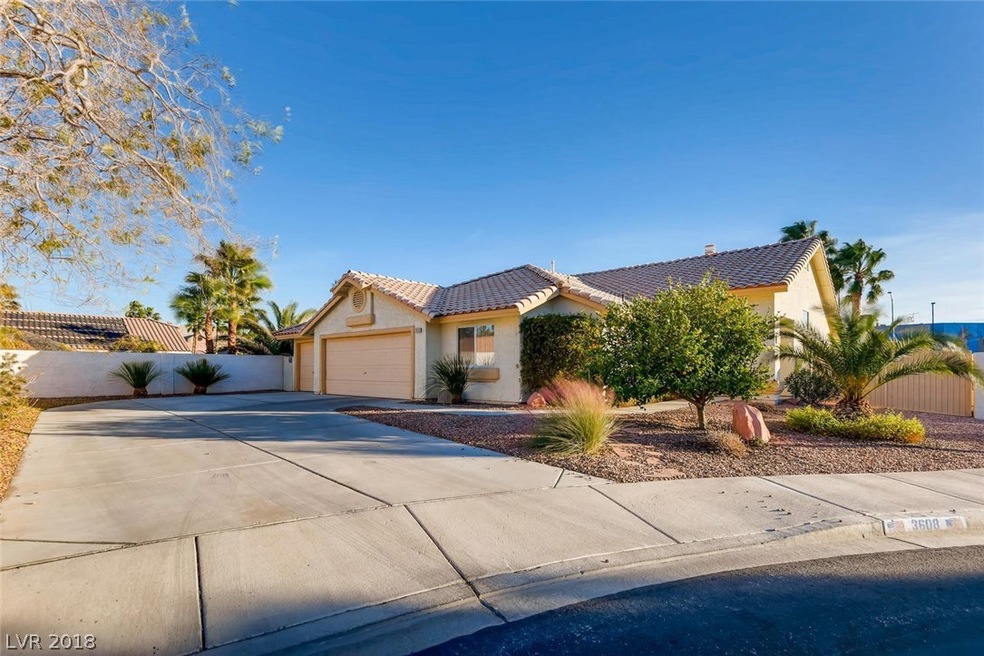 Nice corner lot with 3 car garage, RV gate on the