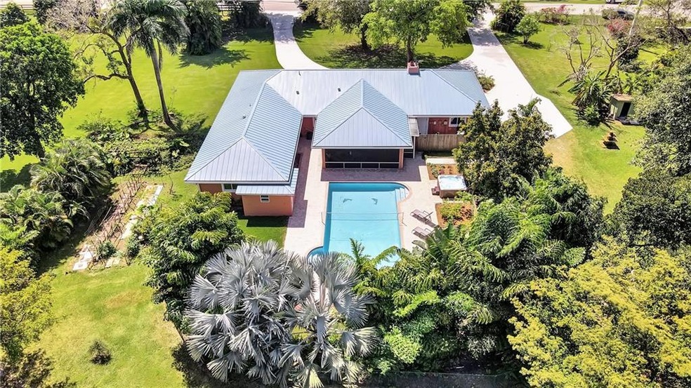 Aerial View of the rear
