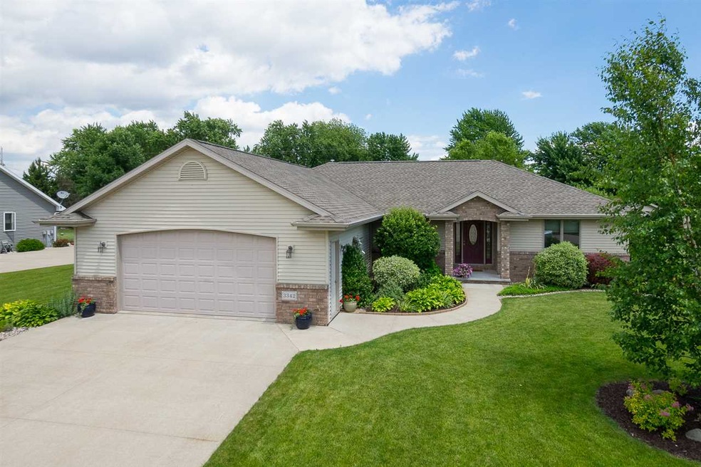 Meticulously landscaped yard is a joy to relax in!
