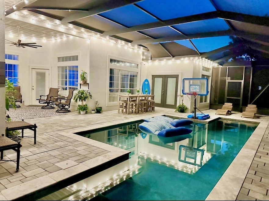 Backyard oasis