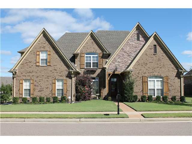 French architectural style former model home loade