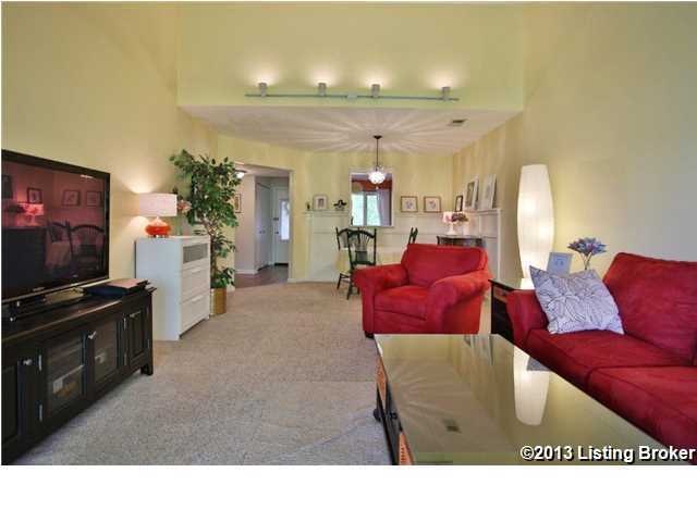 Living room - dining area