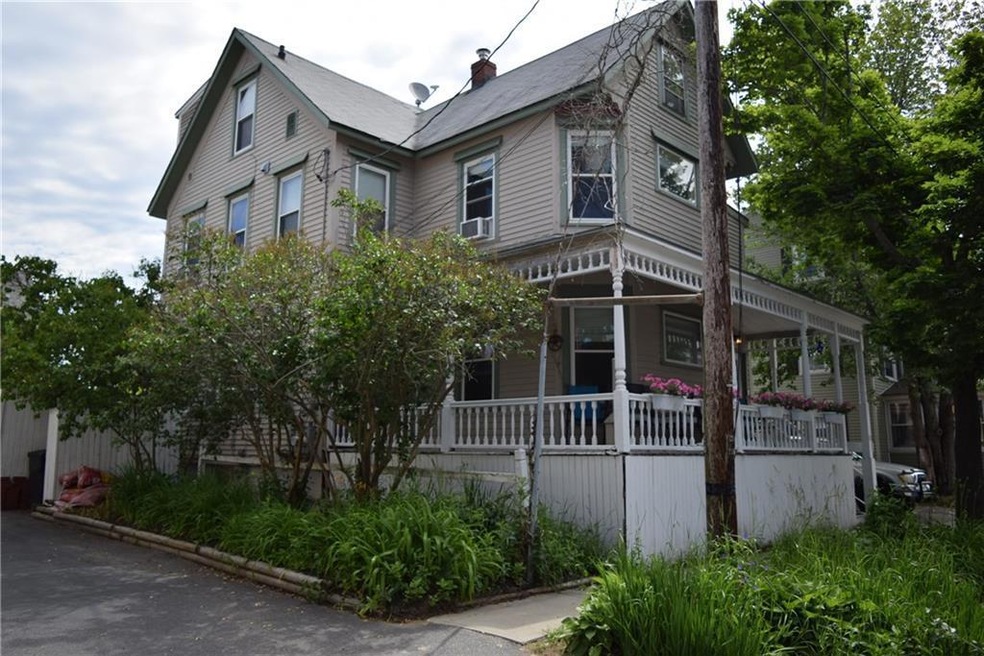 Main house with wrap around porch