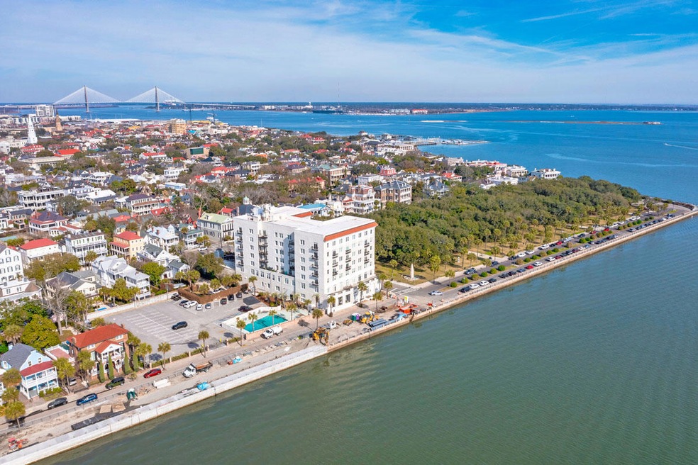 Fort Sumter House & downtown Charleston