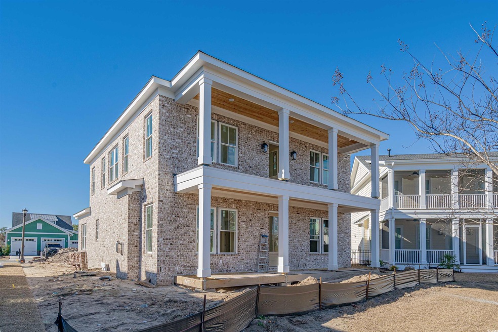 View of front facade with covered porch